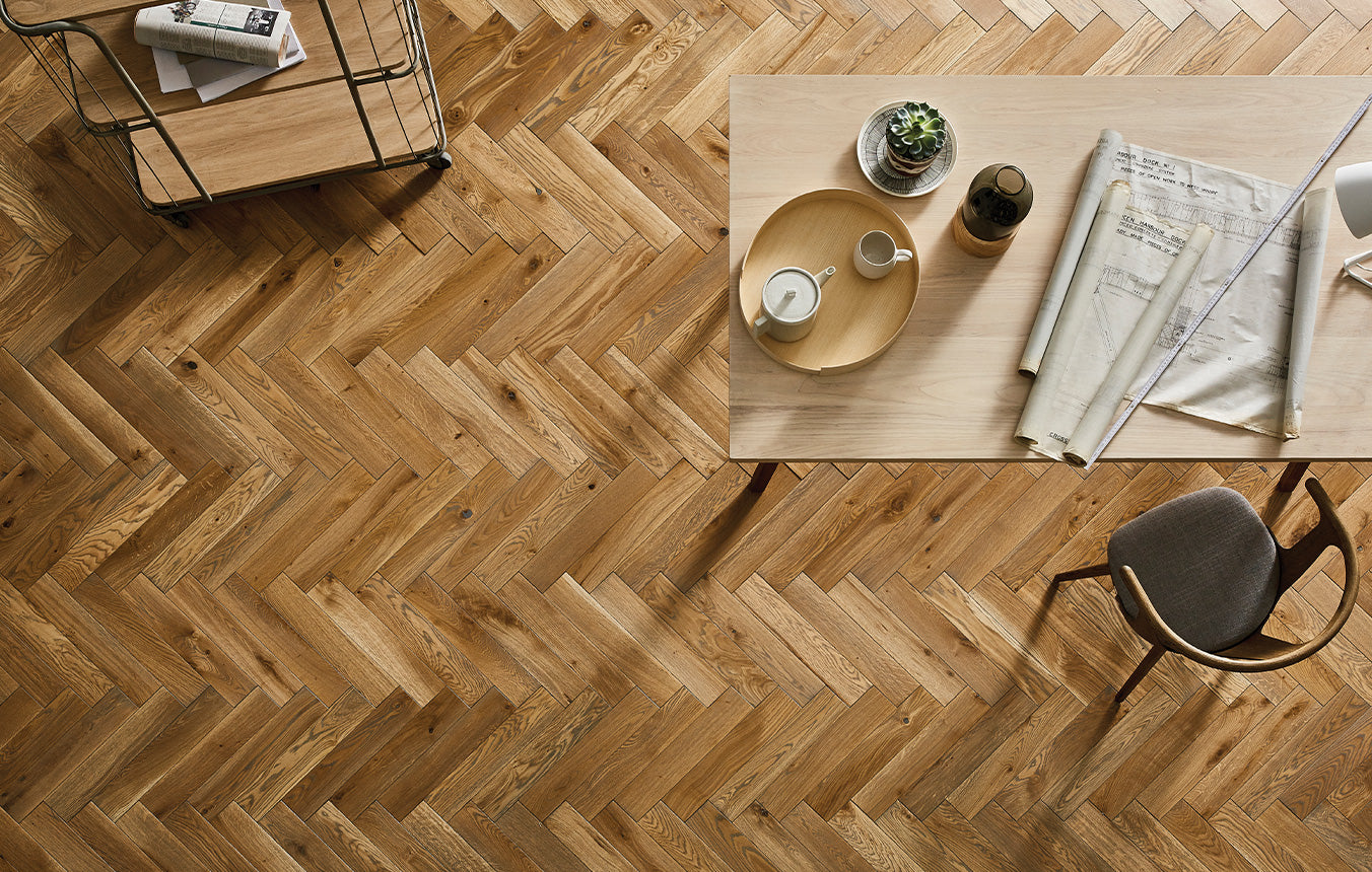 Ted Todd Classic Futures Parkhurst Herringbone Engineered Wood Flooring