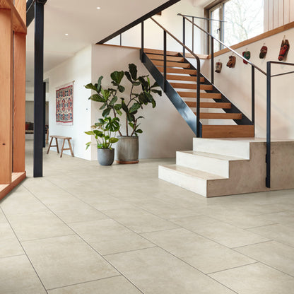 Karndean Art Select Pavimento Crema LM40 Stone Tile Glue Down LVT Flooring