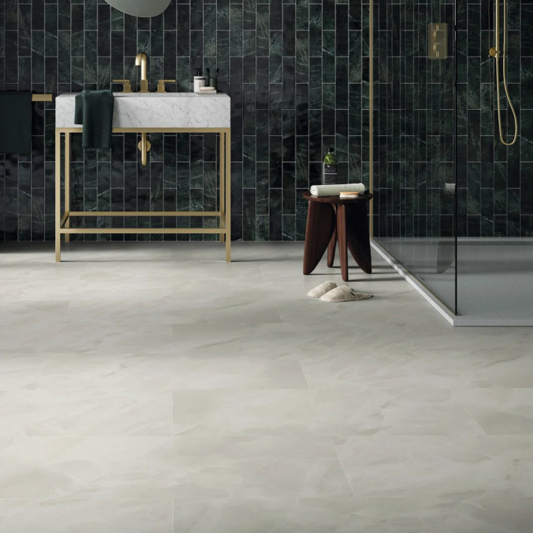 Karndean Art Select Pearl Onyx LM35 Stone Tile Glue Down LVT Flooring