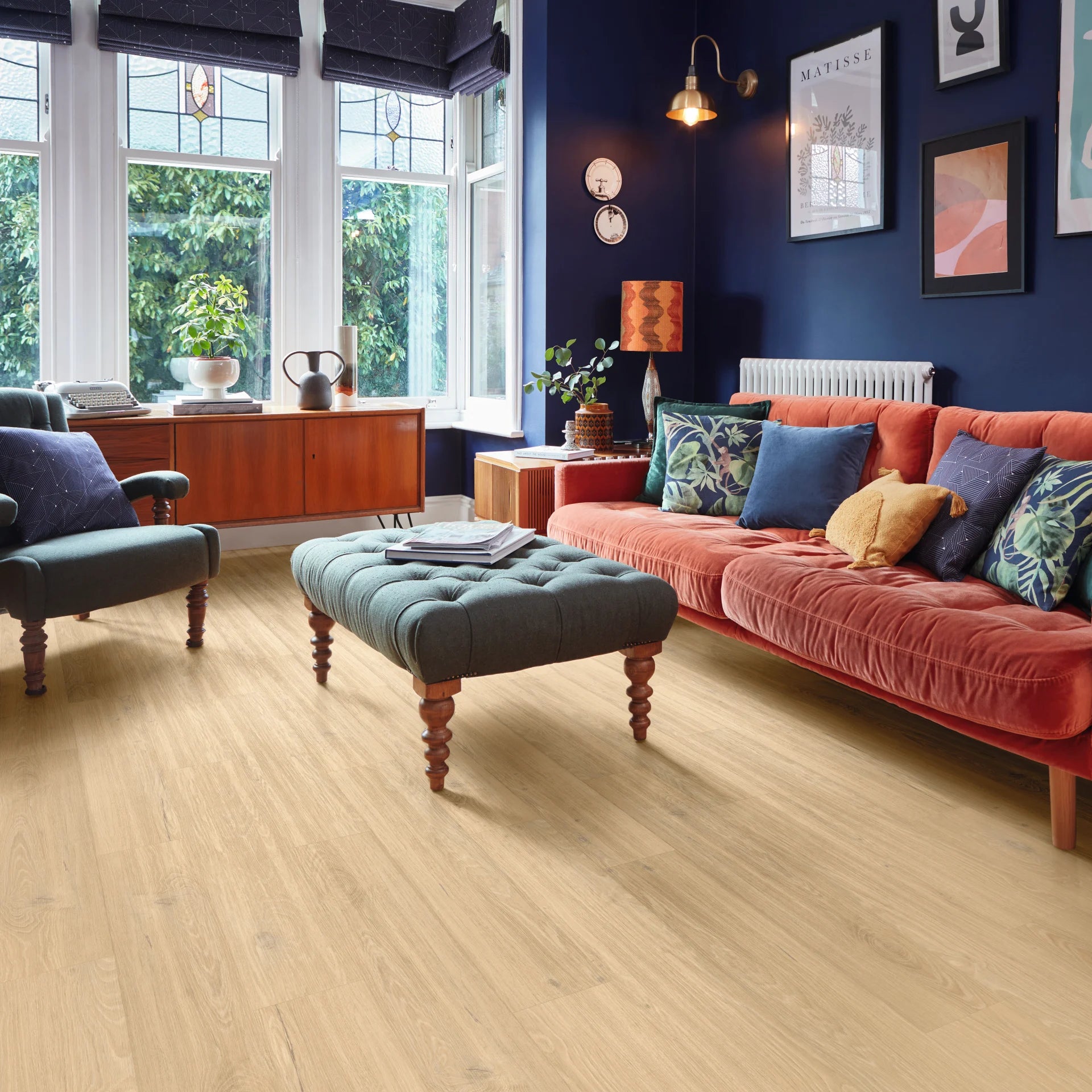Karndean Palio Essenza Piazza Oak PVP402 Plank Glue Down LVT Flooring