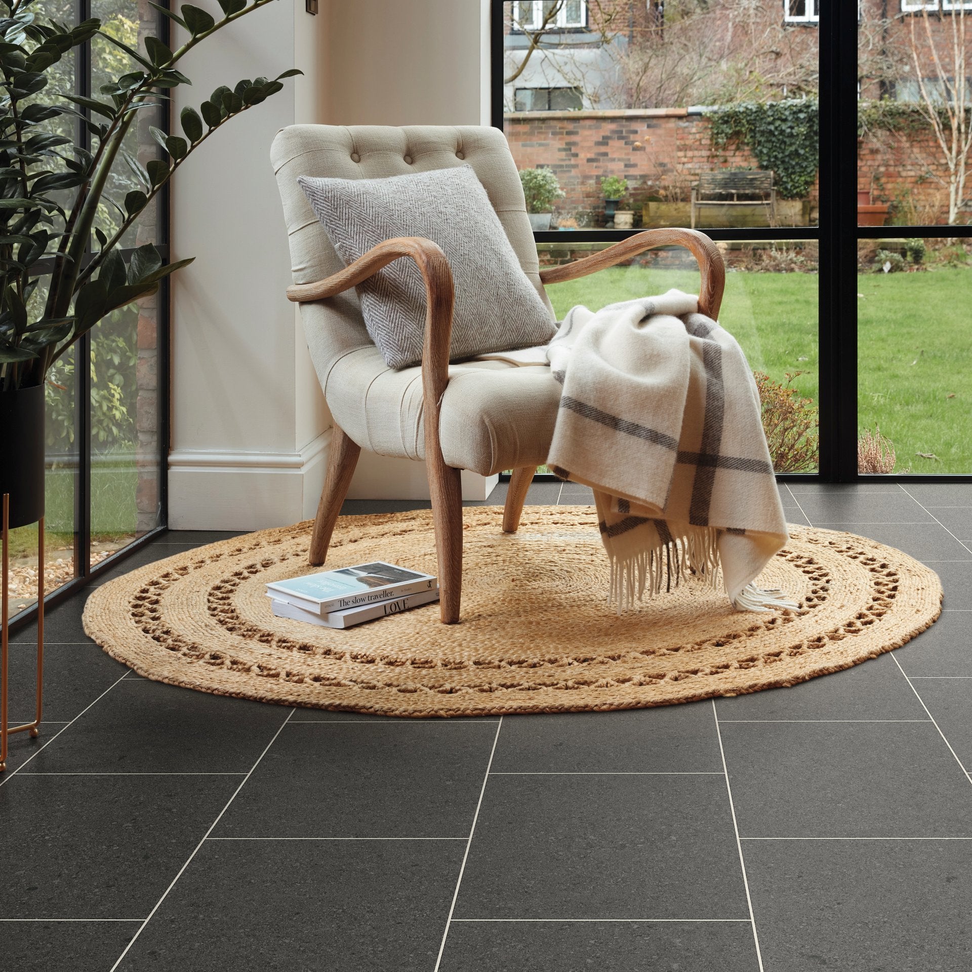Karndean Palio Essenza Procida Limestone PVT704 Glue Down LVT Flooring