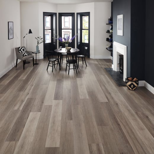 Karndean Van Gogh Washed Grey Ash RKP8104 Large Plank Rigid Core Click LVT Flooring
