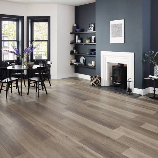 Karndean Van Gogh Washed Grey Ash RKP8104 Large Plank Rigid Core Click LVT Flooring