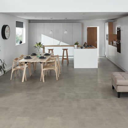 Karndean Van Gogh Metro Grey RKT2403 Stone Tile Rigid Core Click LVT Flooring
