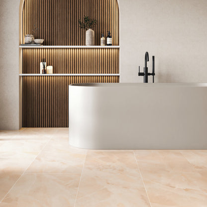 Karndean Art Select Rose Onyx LM36 Stone Tile Glue Down LVT Flooring