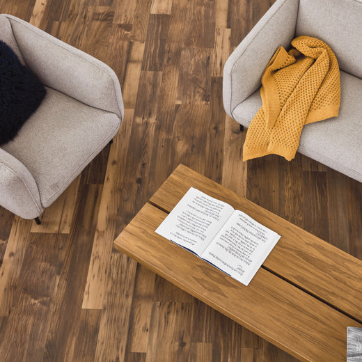 Karndean Art Select Reclaimed Chestnut RPL-EW21 Random Plank Glue Down LVT Flooring