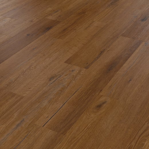 Karndean Knight Tile Russet Character Oak KP163 Plank Glue Down LVT Flooring