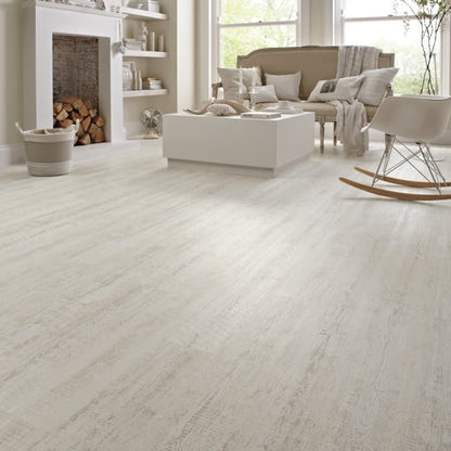 Karndean Knight Tile White Painted Oak SCB-KP105-6 Rigid Core Plank Click LVT Flooring