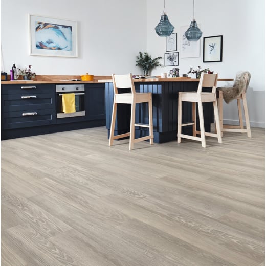 Karndean Knight Tile Grey Limed Oak SCB-KP138-6 Rigid Core Plank Click LVT Flooring