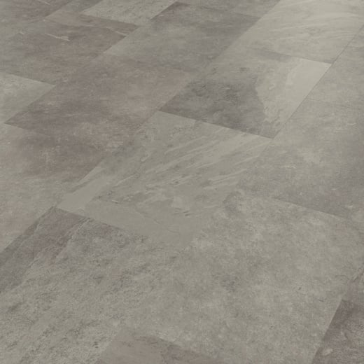 Karndean Knight Tile Grey Riven Slate SCB-ST16-18 Rigid Core Stone Tile Click LVT Flooring