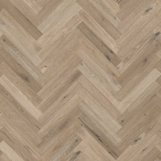 Karndean Knight Tile Washed Character Oak SM-KP144 Herringbone Glue Down LVT Flooring