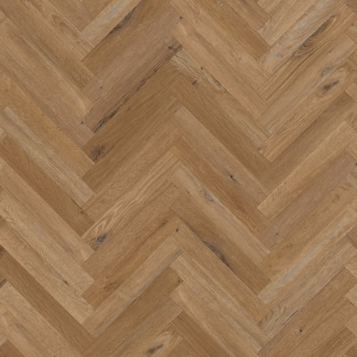 Karndean Knight Tile Traditional Character Oak SM-KP146 Herringbone Glue Down LVT Flooring