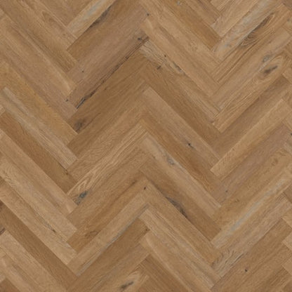 Karndean Knight Tile Traditional Character Oak SM-KP146 Herringbone Glue Down LVT Flooring