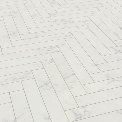 Karndean Knight Tile Glacial Marble SM-ST27 Stone Tile Glue Down LVT Flooring