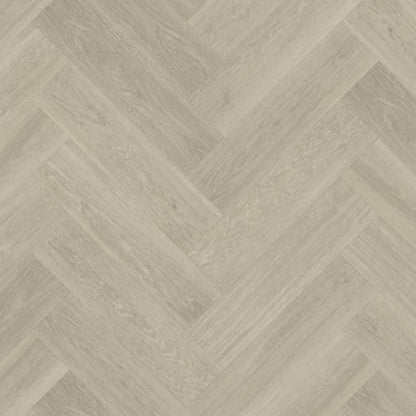 Karndean Van Gogh Grey Brushed Oak SCH-VGW120 Herringbone Rigid Core Click LVT Flooring
