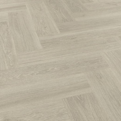 Karndean Van Gogh Grey Brushed Oak SCH-VGW120 Herringbone Rigid Core Click LVT Flooring