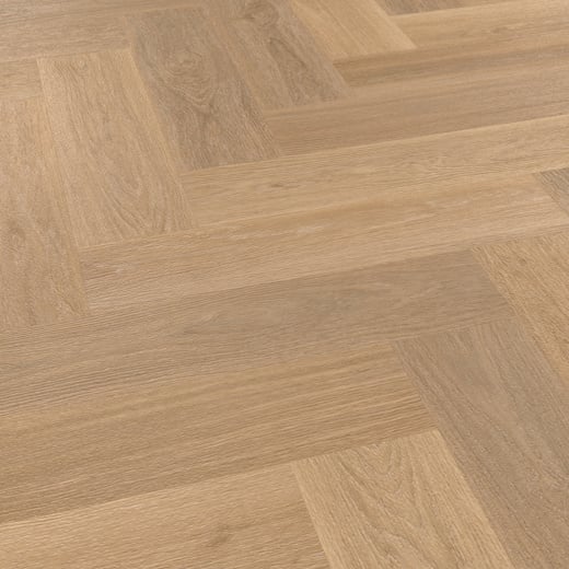 Karndean Van Gogh Warm Brushed Oak SM-VGW121T Herringbone Glue Down LVT Flooring