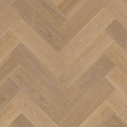 Karndean Van Gogh Warm Brushed Oak SM-VGW121T Herringbone Glue Down LVT Flooring