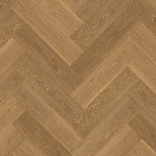 Karndean Van Gogh Golden Brushed Oak SM-VGW122T Herringbone Glue Down LVT Flooring