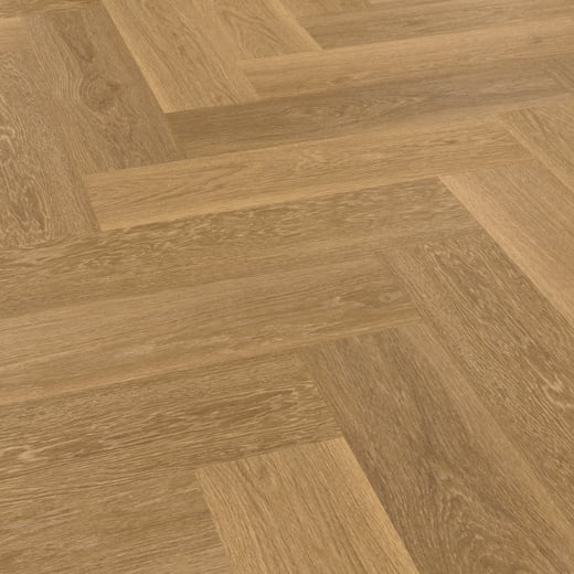 Karndean Van Gogh Golden Brushed Oak SCH-VGW122 Herringbone Rigid Core Click LVT Flooring