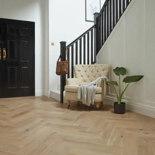 Karndean Van Gogh Canadian Urban Oak SM-VGW8116 Herringbone Glue Down LVT Flooring