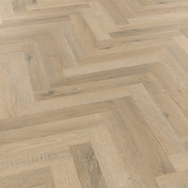 Karndean Palio Essenza Sorrento Oak SM-PVP409 Herringbone Glue Down LVT Flooring