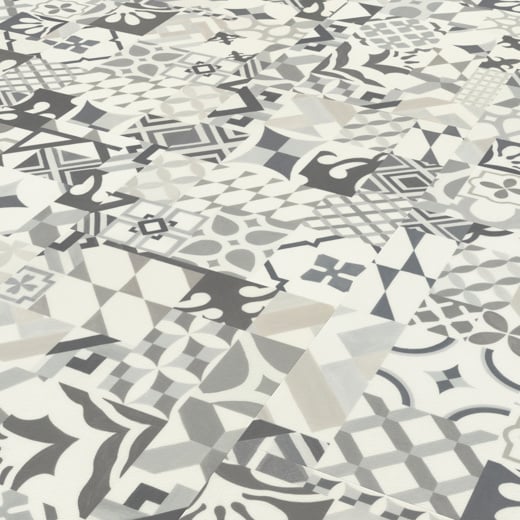 Karndean Kaleidoscope Casablanca SP219 Abstract Geometric Glue Down LVT Flooring