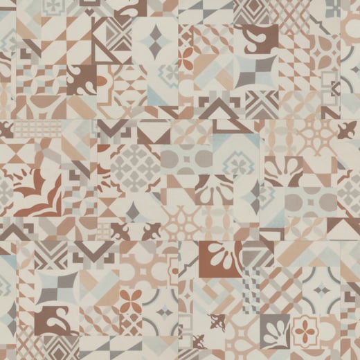 Karndean Kaleidoscope Marrakesh SP220 Abstract Geometric Glue Down LVT Flooring