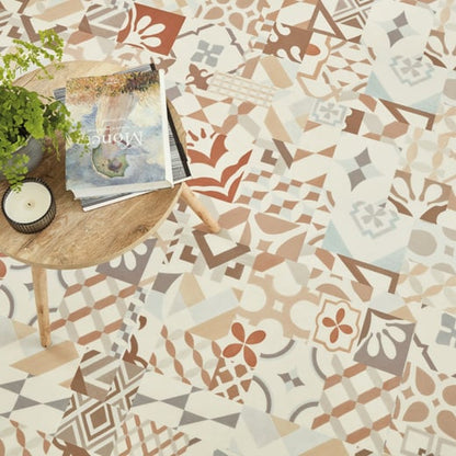 Karndean Kaleidoscope Marrakesh SP220 Abstract Geometric Glue Down LVT Flooring