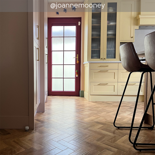 Karndean Art Select Spring Oak Parquet AP01 Parquet Glue Down LVT Flooring