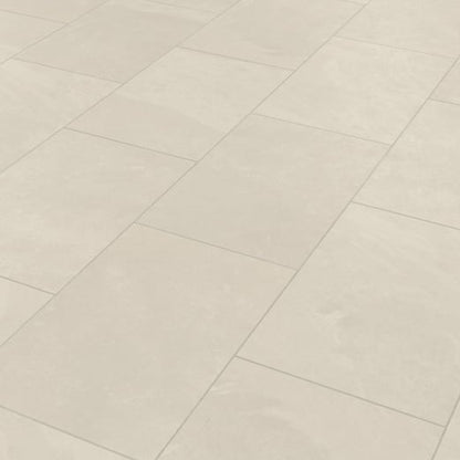 Karndean Knight Tile Ivory Riven Slate ST18 Stone Tile Glue Down LVT Flooring