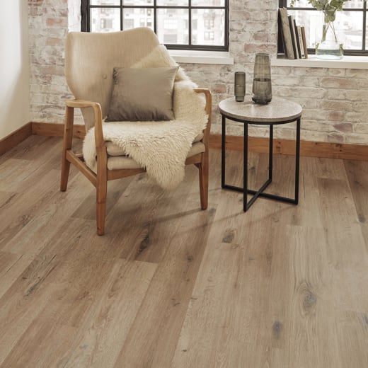 Karndean Knight Tile Washed Character Oak KP144 Plank Glue Down LVT Flooring
