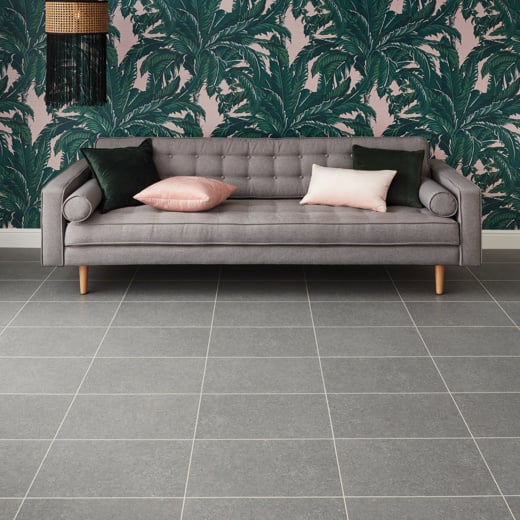 Karndean Knight Tile Basel Stone ST23 Stone Tile Glue Down LVT Flooring