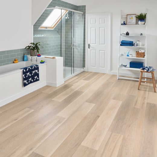 Karndean Van Gogh Texas White Ash RKP8105 Large Plank Rigid Core Click LVT Flooring