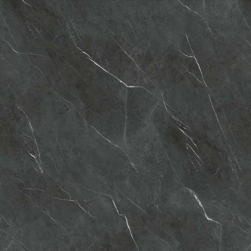 Textures Carrara Dark TS02 Stone Tile Glue Down LVT Flooring