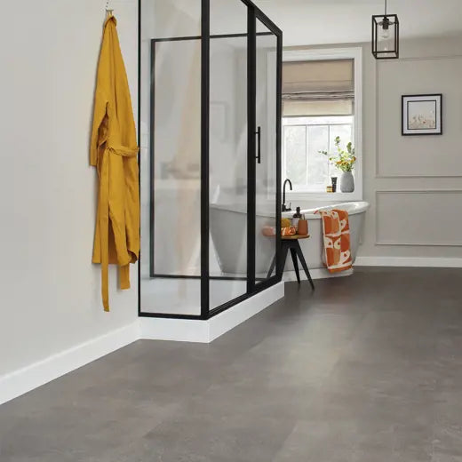 Karndean Van Gogh Urban Grey VGT2402 Stone Tile Glue Down LVT Flooring