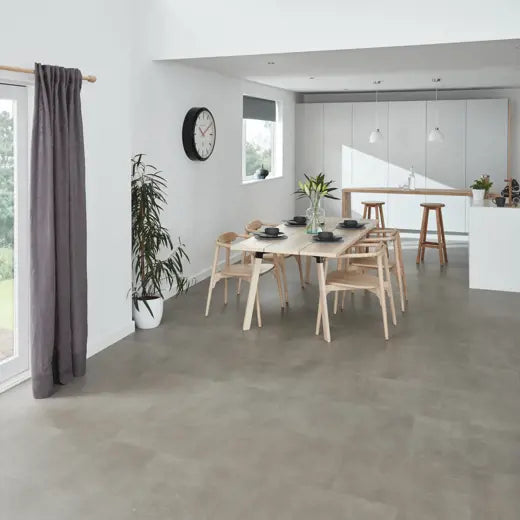 Karndean Van Gogh Metro Grey VGT2403 Stone Tile Glue Down LVT Flooring