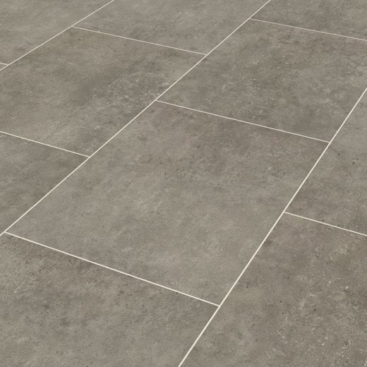 Karndean Van Gogh Pebble Grey VGT2410 Stone Tile Glue Down LVT Flooring
