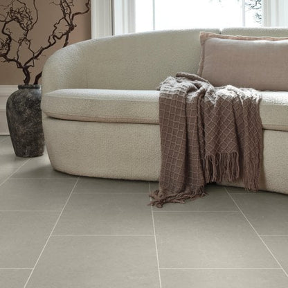 Karndean Van Gogh Dove Castello Marble VGT2418 Stone Tile Glue Down LVT Flooring