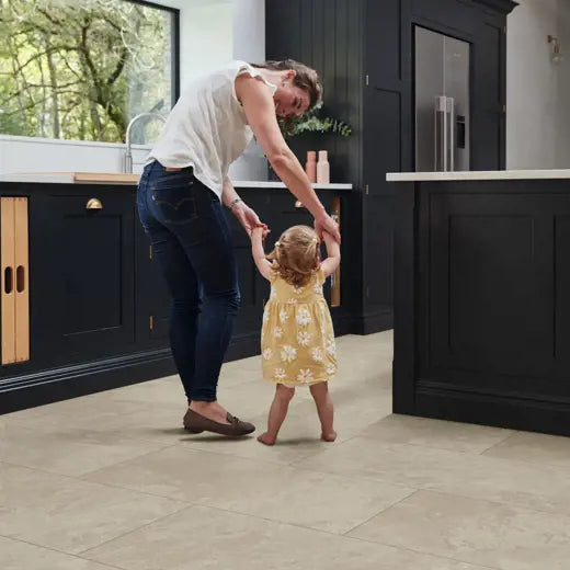 Karndean Van Gogh Tortora Breccia Marble VGT3018 Stone Tile Glue Down LVT Flooring