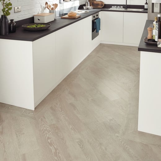 Karndean Van Gogh Greige Oak VGW110T Plank Glue Down LVT Flooring