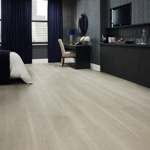 Karndean Van Gogh Grey Brushed Oak RKP120 Large Plank Rigid Core Click LVT Flooring