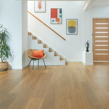 Karndean Van Gogh Golden Brushed Oak RKP122 Large Plank Rigid Core Click LVT Flooring