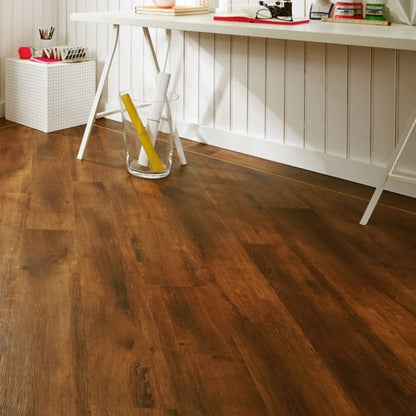 Karndean Van Gogh Smoked Oak VGW70T Plank Glue Down LVT Flooring