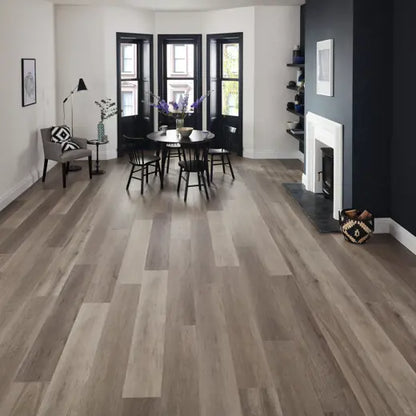 Karndean Van Gogh Washed Grey Ash VGW8104 Large Plank Glue Down LVT Flooring