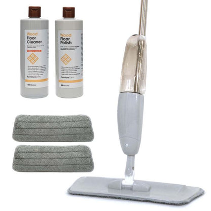 Furniture Clinic Wood Floor Cleaner & Polish Kit