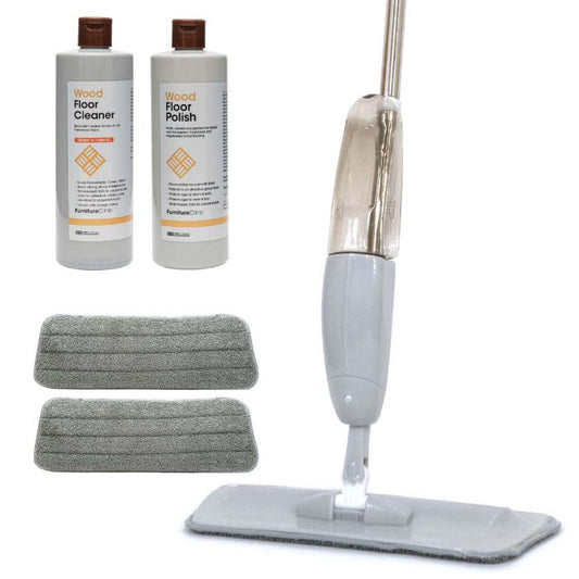 Furniture Clinic Wood Floor Cleaner & Polish Kit