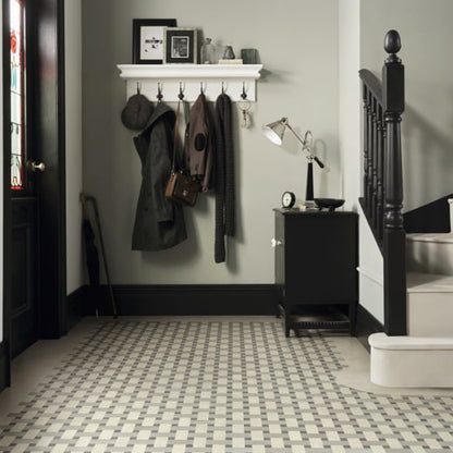 Karndean Kaleidoscope Woven KAL11 Abstract Geometric Glue Down LVT Flooring