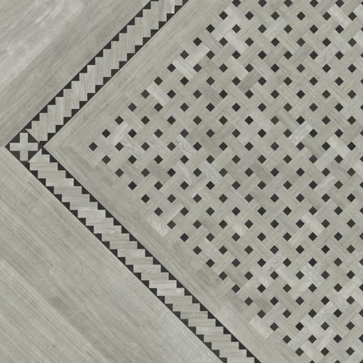 Karndean Kaleidoscope Woven KAL12 Abstract Geometric Glue Down LVT Flooring